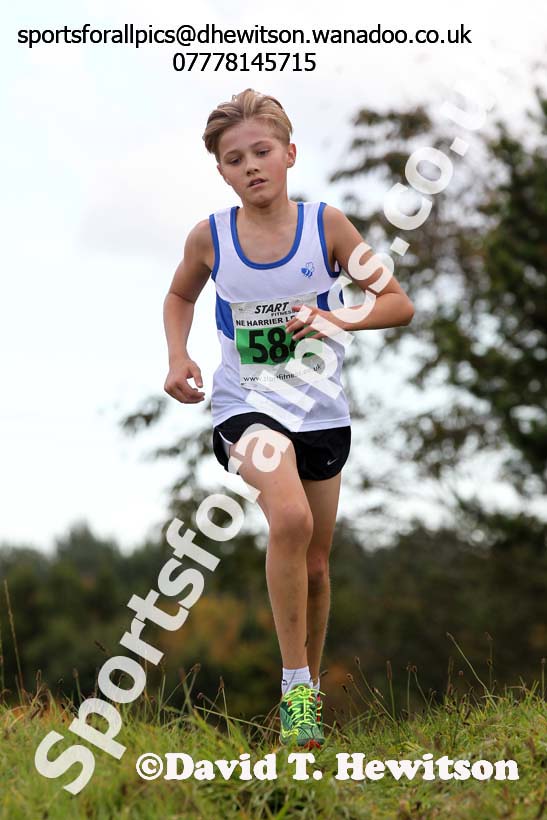 Boys under-15s, North East Harrier League, Cramlington. Photo: David T. Hewitson/Sports for All Pics